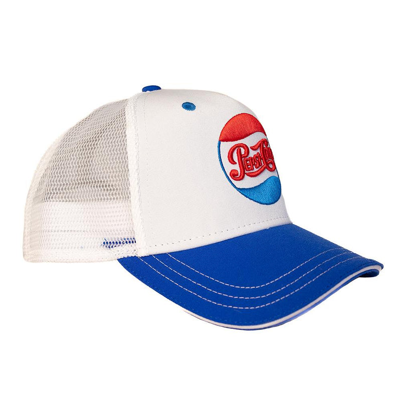 Pepsi-Cola Embroidered Trucker Cap- 100% Recycled Polyester