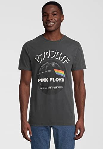 Pink Floyd Japan Washed Black T-Shirt By ReCovered