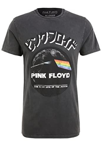 Pink Floyd Japan Washed Black T-Shirt By ReCovered