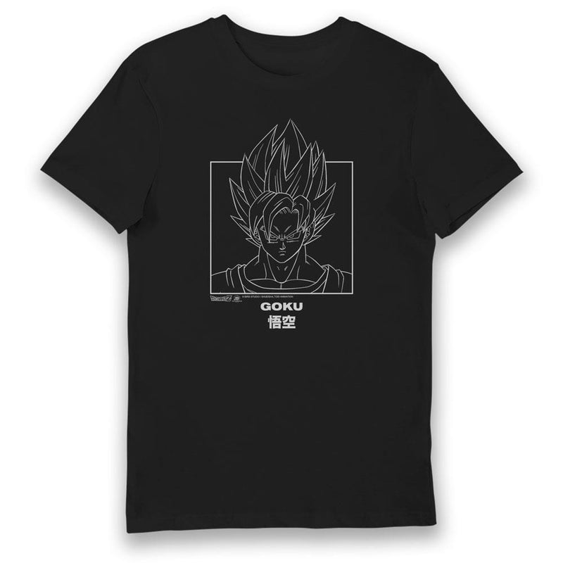 Dragon Ball Z Goku Portrait Adults T-Shirt