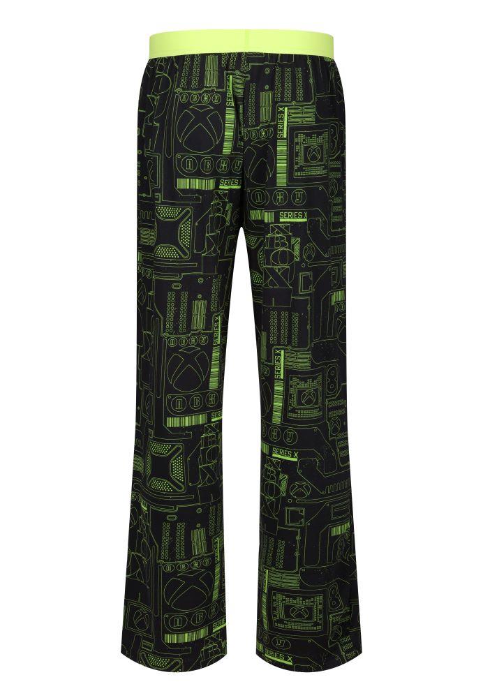 XBOX Series X Digital Black Lounge Pants - Adults Cotton Pyjama Bottoms