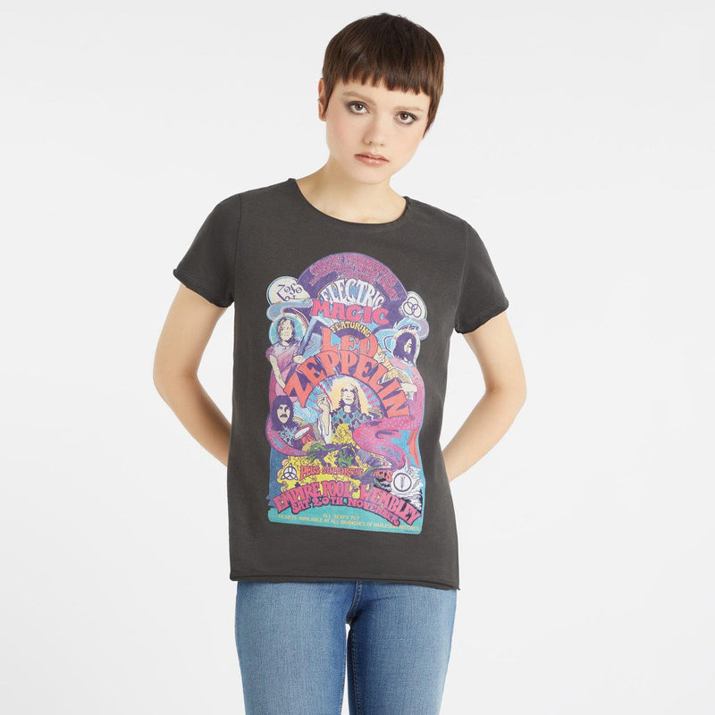 Amplified Led Zeppelin Electric Magic Cotton Unisex T-shirt