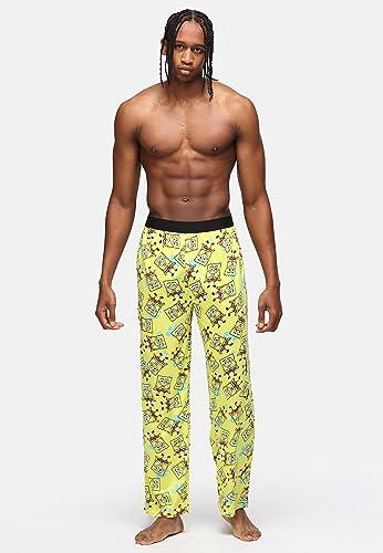 SpongeBob All Over Print Cotton Lounge Pants Nightwear PJ Bottoms