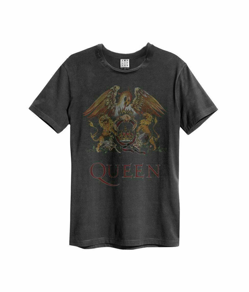 Amplified Queen Royal Crest T-shirt - Merch Rocks