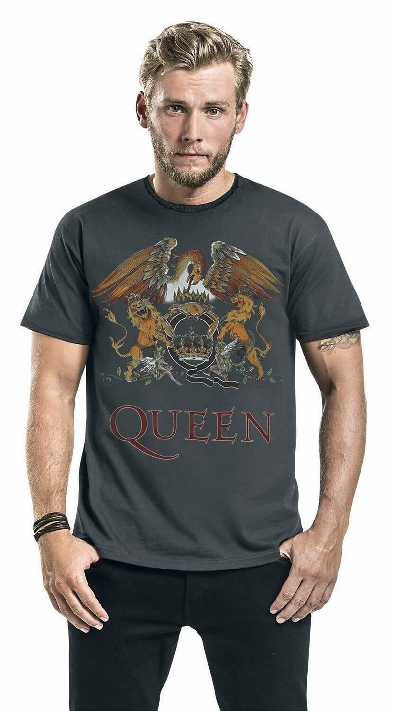 Amplified Queen Royal Crest T-shirt - Merch Rocks