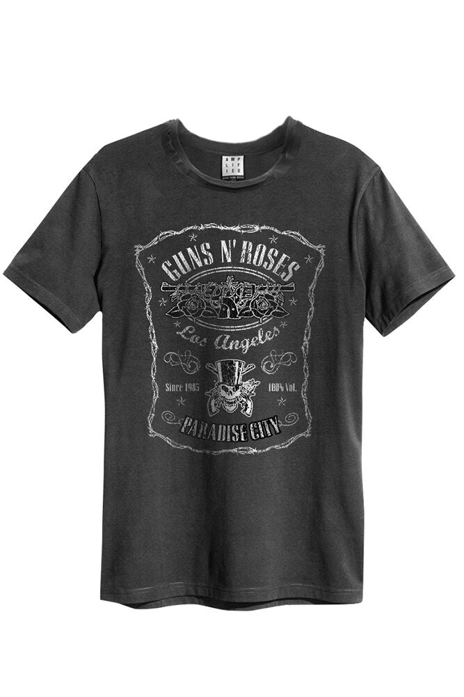 Amplified Guns N Roses LA Paradise City T-shirt - Merch Rocks