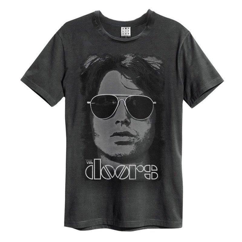 Amplified The Doors Mr MOJO Risin Charcoal T-Shirt - Merch Rocks