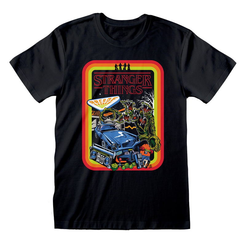 Netflix Stranger Things Retro Border T-Shirt - Merch Rocks