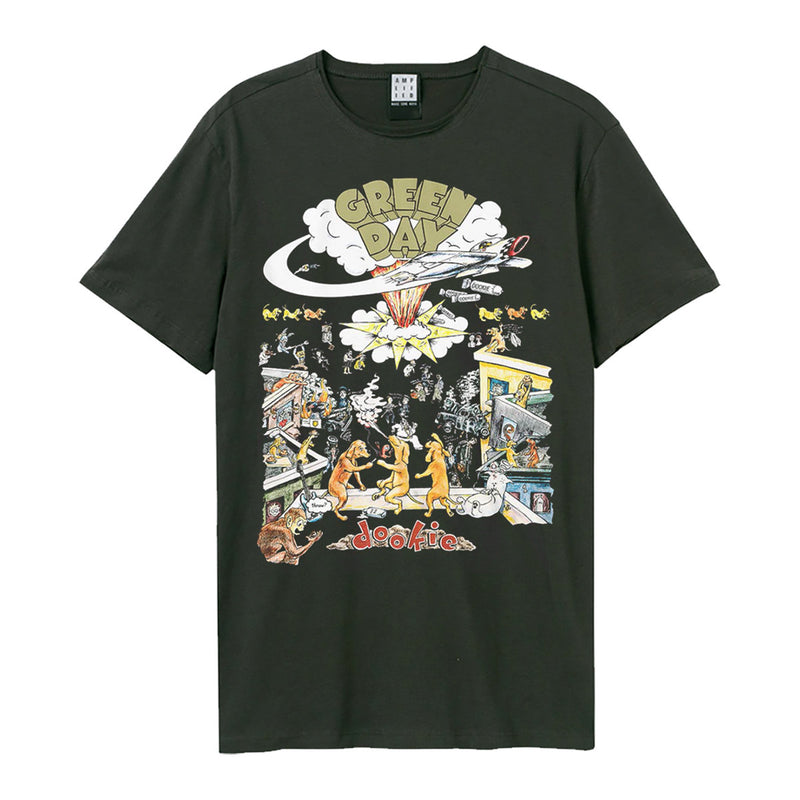 Amplified Greenday Dookie Charcoal T-shirt - Merch Rocks