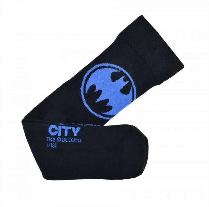 DC Comics Batman Blue Socks Twin Pack UK 7-11 - Merch Rocks