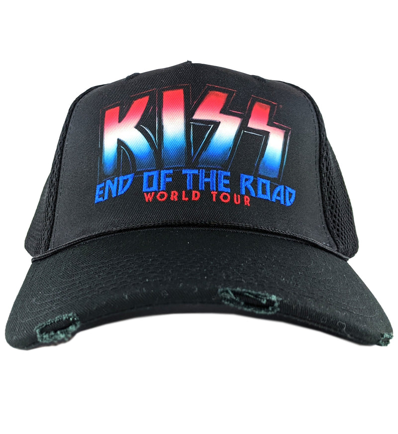 Amplified Kiss End Of The Road Trucker Cap - Merch Rocks